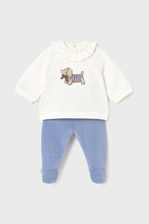 Mayoral Newborn compleu bebe Produs pentru bebe albastru 2555.2B.Newborn.9BYA