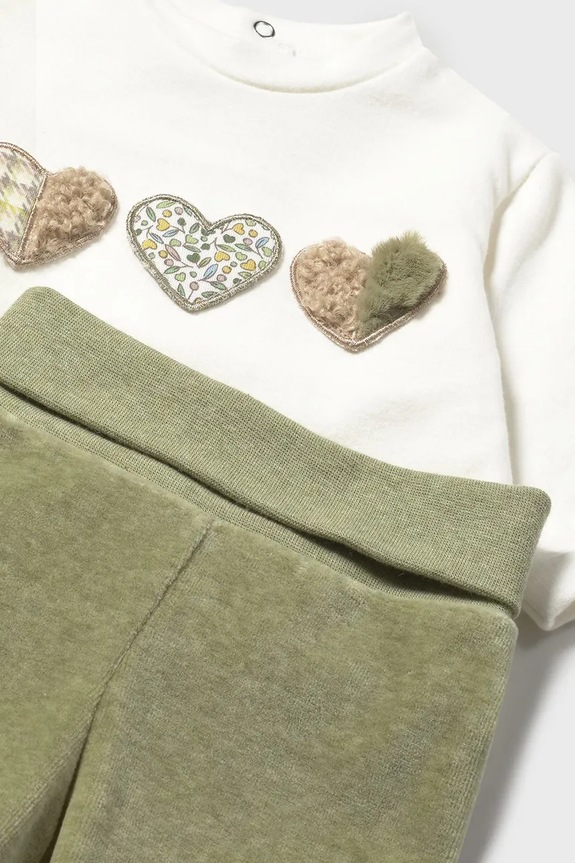 Fete Mayoral Newborn compleu bebe 2555.2B.Newborn.9BYA verde