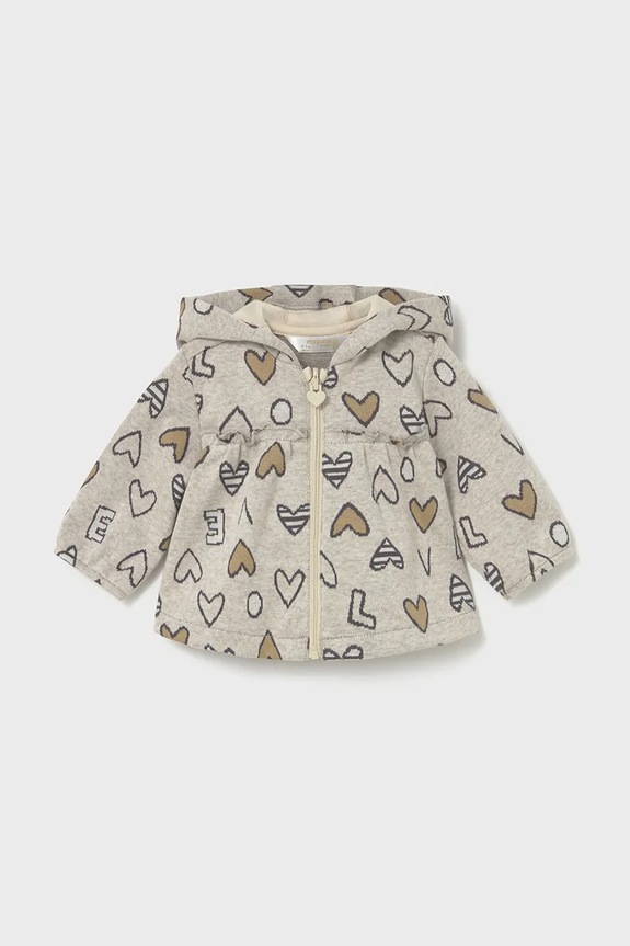 Mayoral Newborn dres niemowlęcy 2633.2P.Newborn.9BYA brązowy AW25
