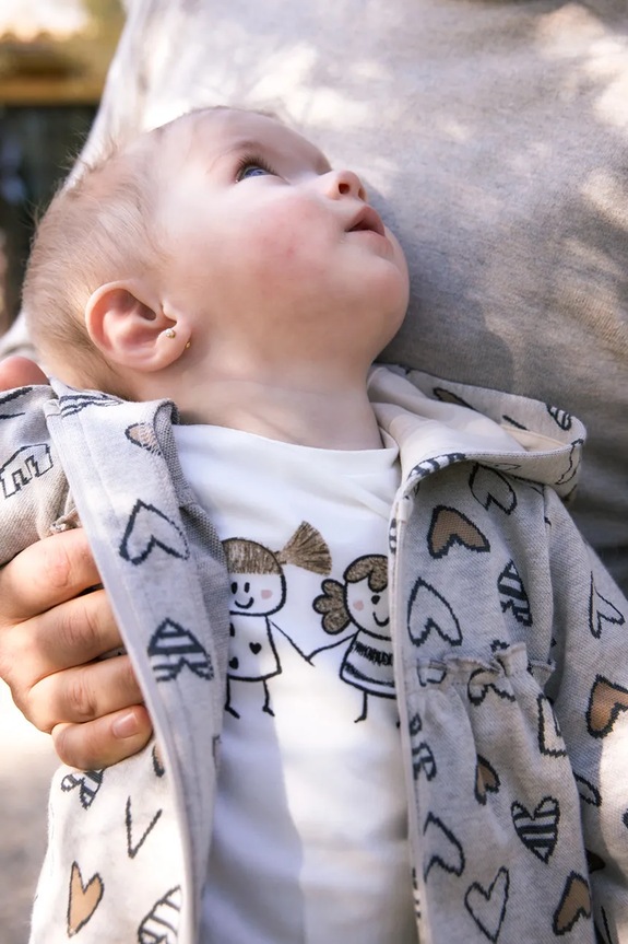 Mayoral Newborn dres niemowlęcy 2633.2P.Newborn.9BYA brązowy