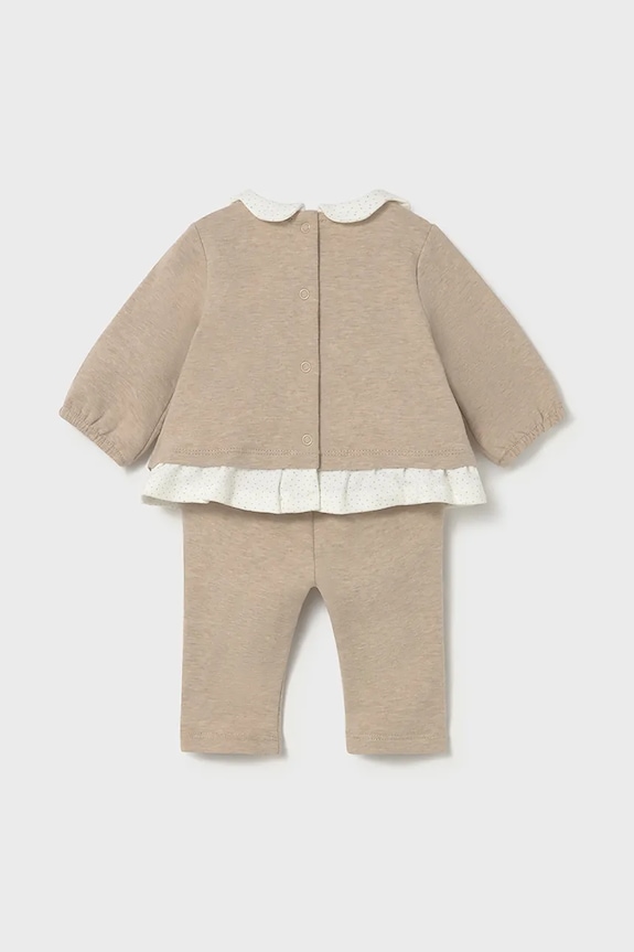 Mayoral Newborn komplet niemowlęcy 2-pack 2707.2B.Newborn.9BYA beżowy AW25