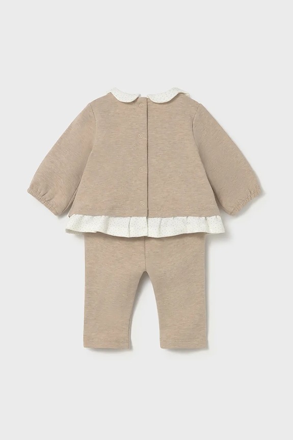 Mayoral Newborn komplet niemowlęcy 2-pack 2707.2B.Newborn.9BYA beżowy AW25
