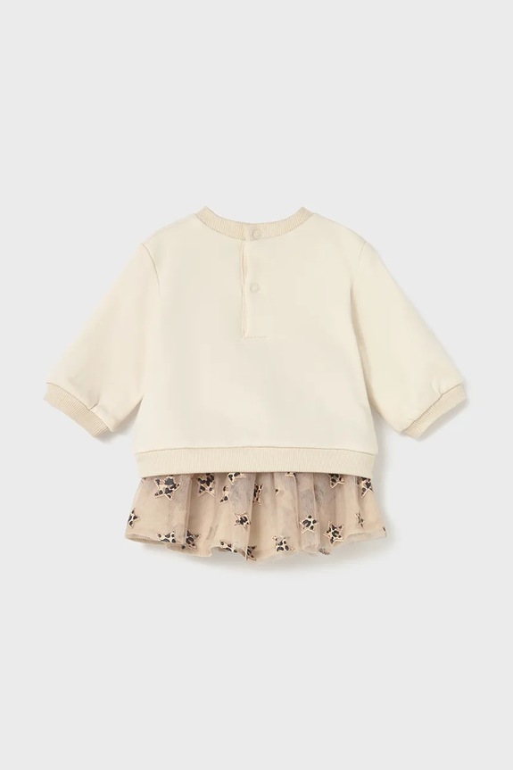 Mayoral Newborn komplet niemowlęcy 2834.2N.Newborn.9BYA beżowy AW25