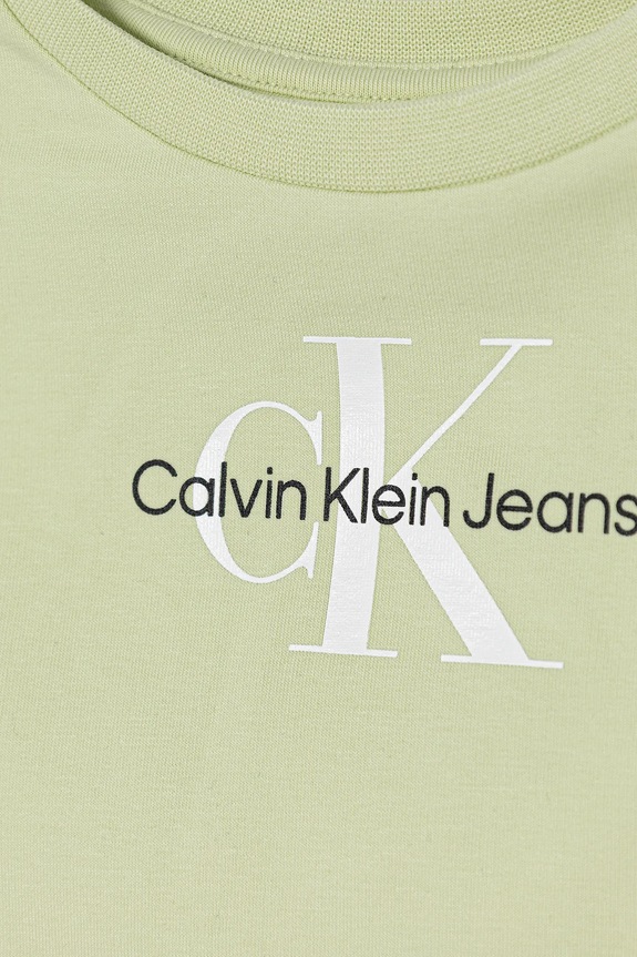 Παιδική φόρμα Calvin Klein Jeans πράσινο IN0IN00017.9BYA