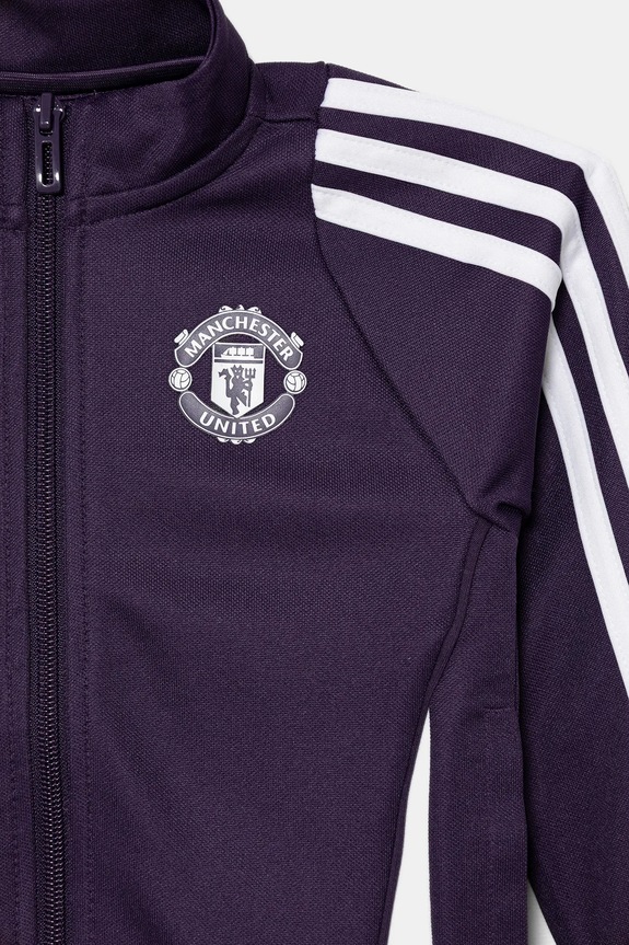 Detská tepláková súprava adidas Performance Manchester United fialová JN9683