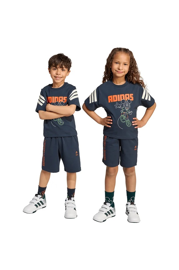 Detská súprava adidas pletenina tmavomodrá JL9186