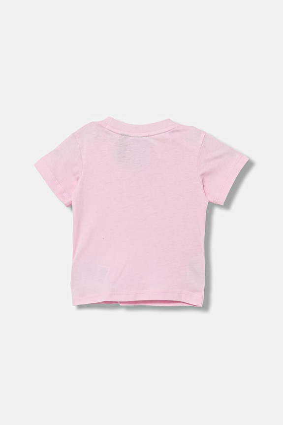adidas komplet bawełniany dziecięcy różowy JN2153