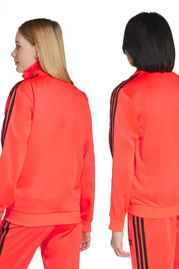 Dětská mikina adidas Originals JV8585 červená