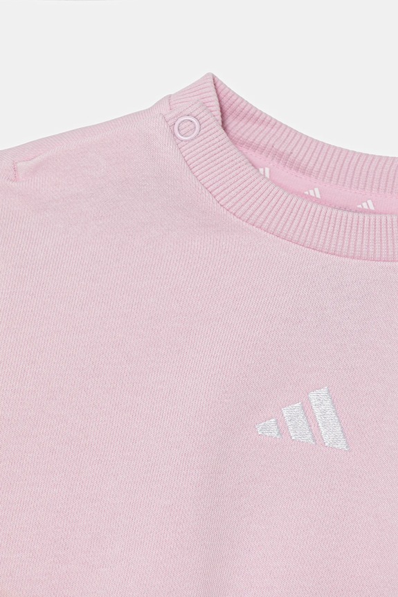 Chlapec Tepláková súprava pre bábätká adidas JV9853 ružová