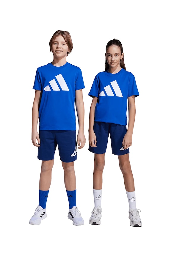 adidas compleu copii tricotaj albastru JV9921