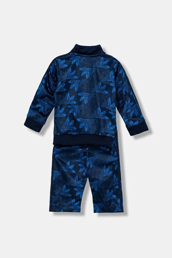 Tepláková súprava pre bábätká adidas Originals JW0290 tmavomodrá AW25
