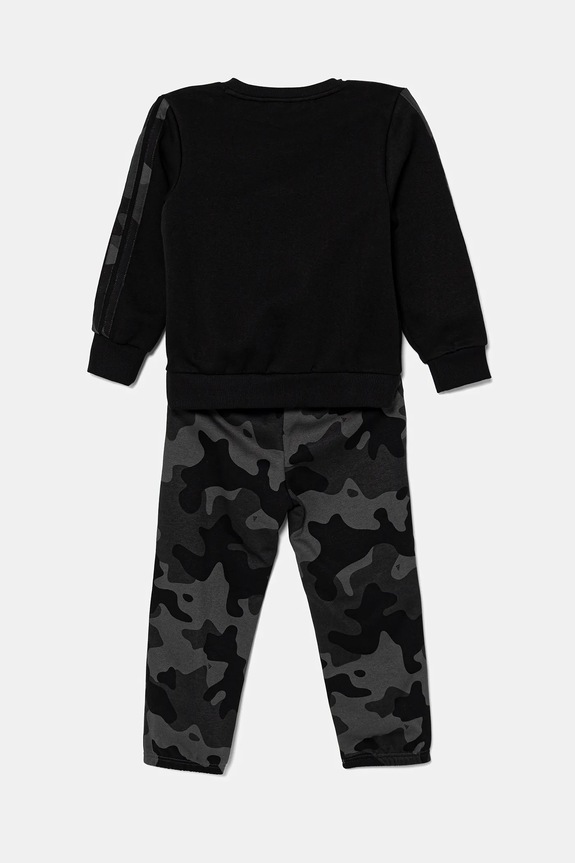 Παιδικό σετ φόρμας adidas JW2456 μαύρο AW25