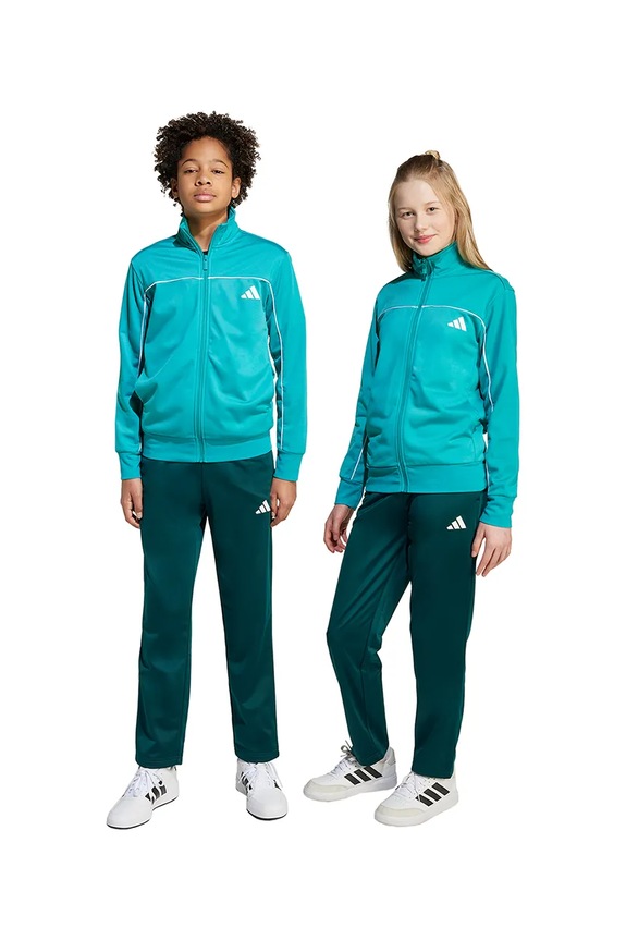 adidas tuta per bambini maglia verde JX0206