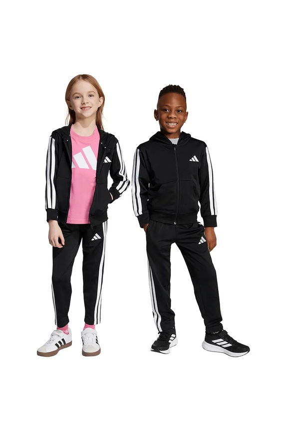 adidas trening copii tricotaj negru JX8752