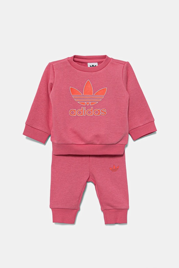 adidas Originals dres niemowlęcy wzorzyste różowy JY0137
