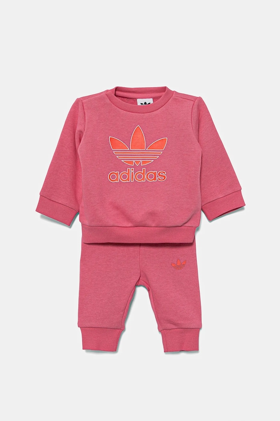 adidas Originals dres niemowlęcy wzorzyste różowy JY0137