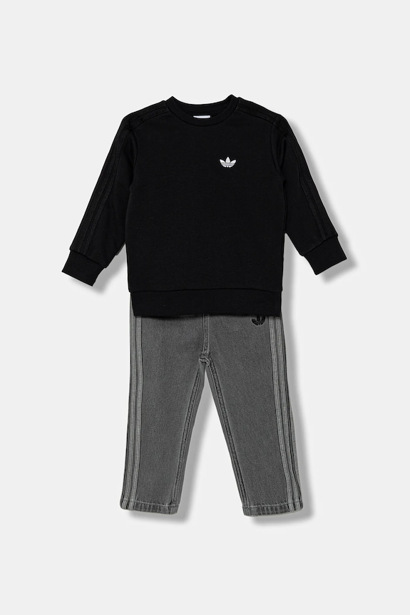 Kojenecká sada adidas Originals pletenina černá JY3545