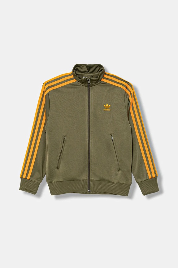 Dječja dukserica adidas Originals JZ4086 zelena AW25