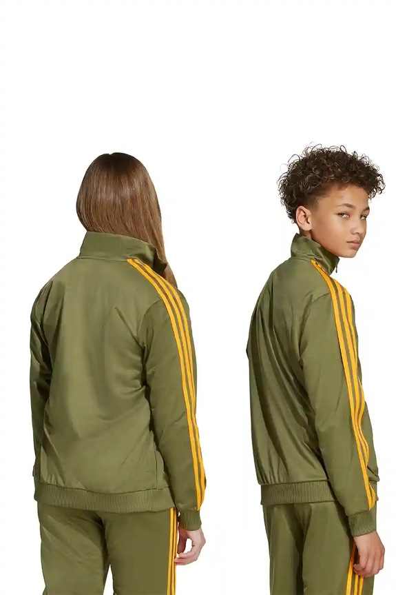 Dječja dukserica adidas Originals JZ4086 zelena