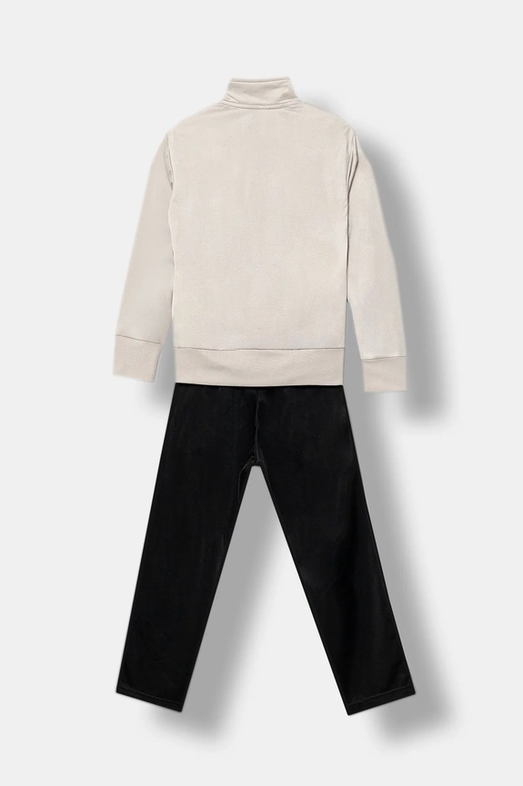 Chłopiec adidas dres dziecięcy KB9881 beżowy