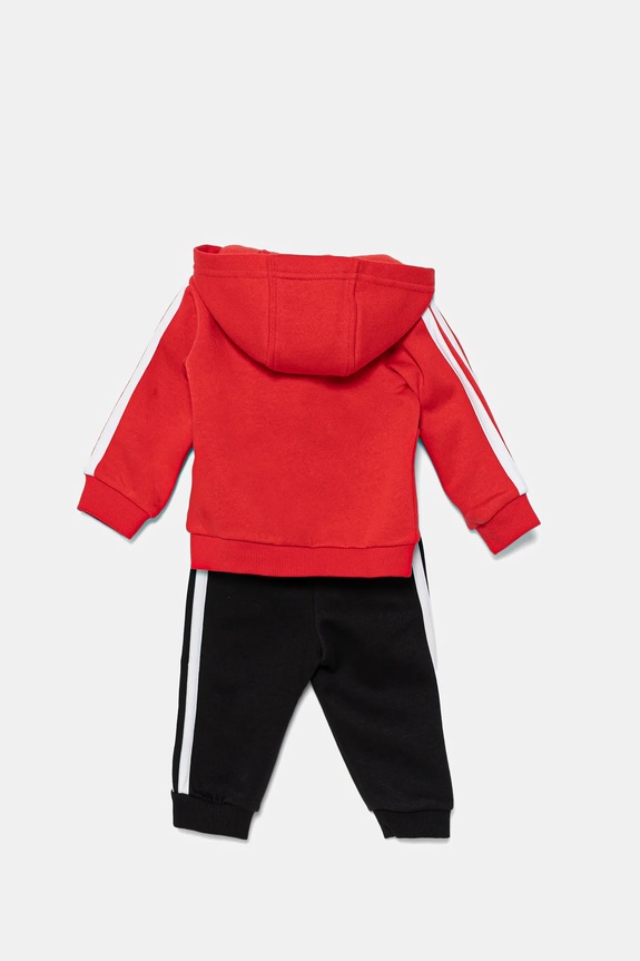 adidas komplet dresowy dziecięcy KC6003 czerwony AW25