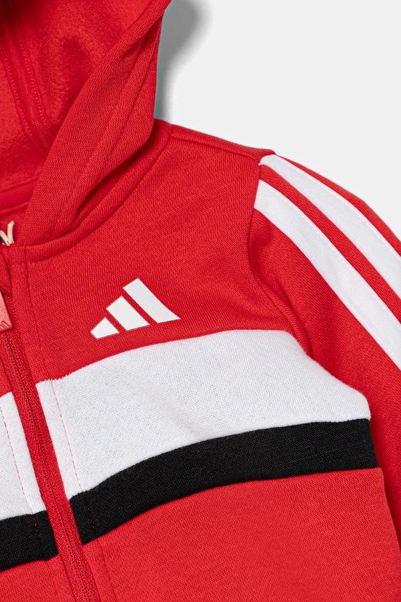Chłopiec adidas komplet dresowy dziecięcy KC6003 czerwony
