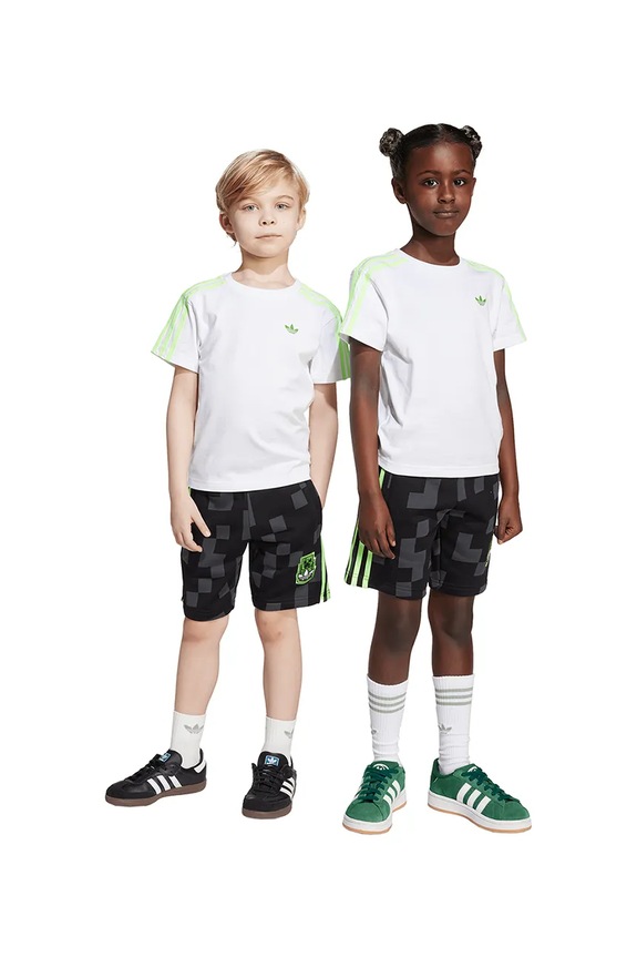 Dětská souprava adidas Originals pletenina bílá KD9821