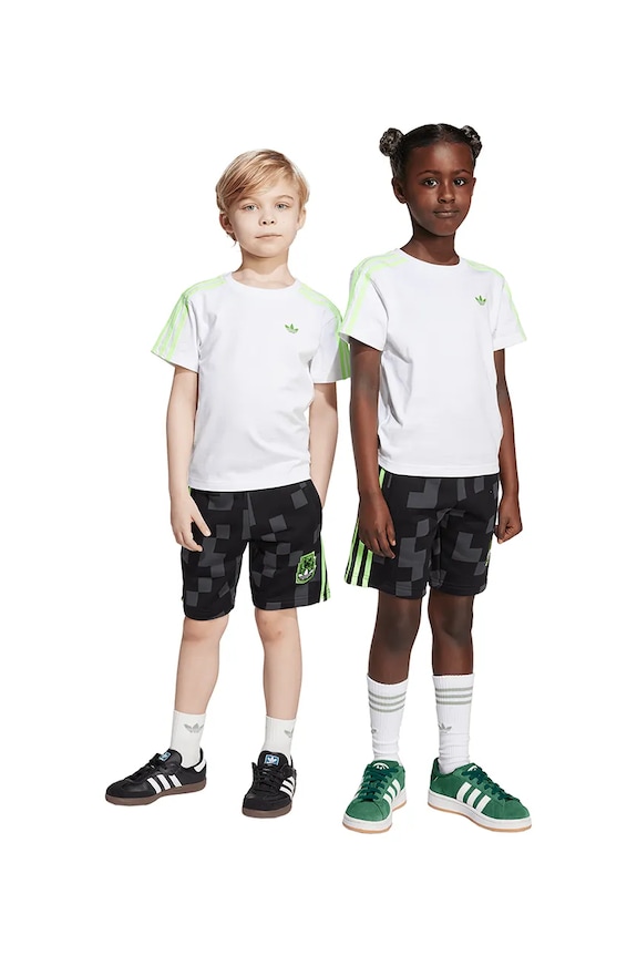 Dětská souprava adidas Originals pletenina bílá KD9821