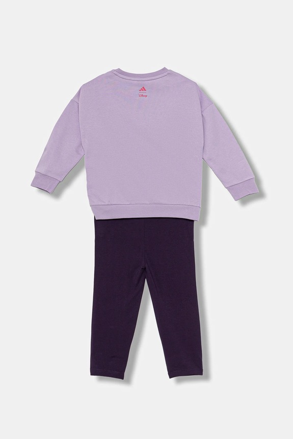 adidas dres dziecięcy JL9173 fioletowy AW25
