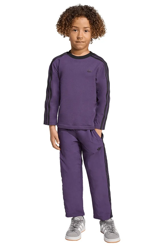 Chłopiec adidas Originals dres dziecięcy JX0549 fioletowy