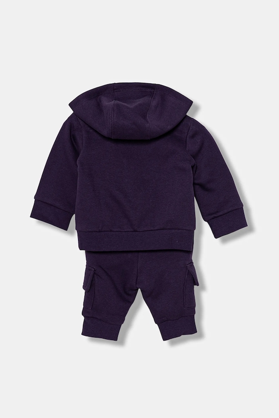 Tepláková súprava pre bábätká adidas Originals JY4867 fialová AW25