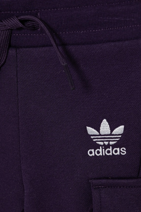 Chlapec Tepláková súprava pre bábätká adidas Originals JY4867 fialová