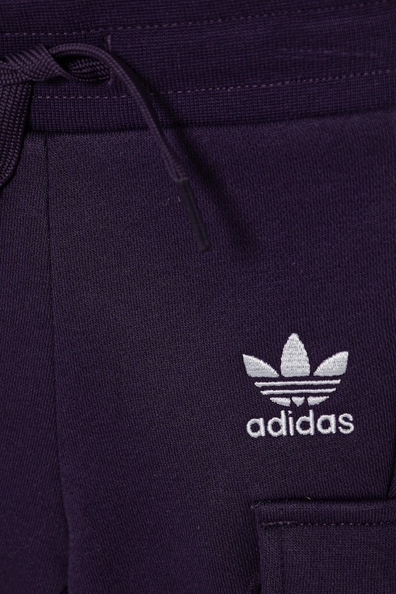 Chlapec Tepláková súprava pre bábätká adidas Originals JY4867 fialová