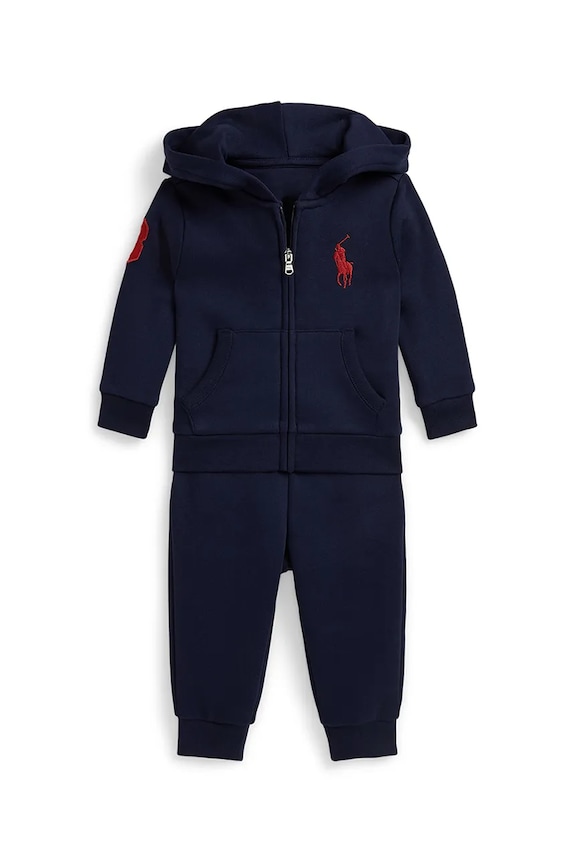 Polo Ralph Lauren tuta neonato/a maglia blu navy 320980907001