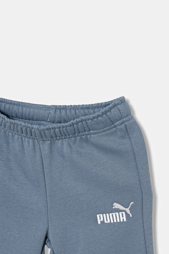 Otroška trenirka Puma MINICATS AOP Crew Set FL INF bež 689731