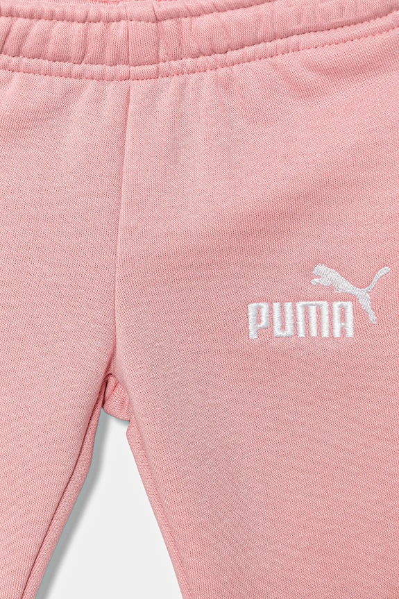 Dječja trenirka Puma MINICATS AOP Crew Set FL INF roza 689731