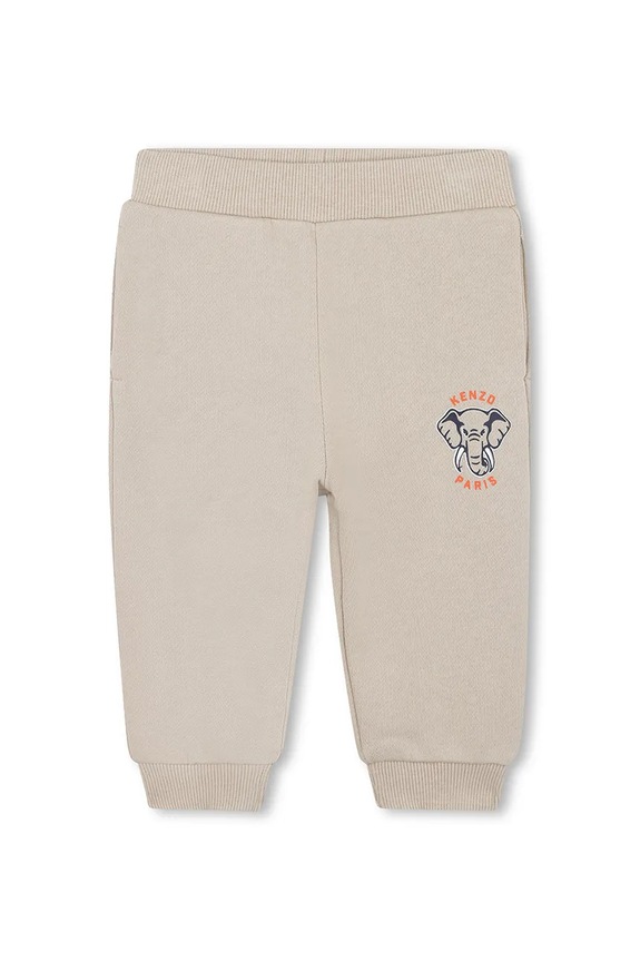 Kenzo Kids dres bawełniany dziecięcy K61502.86.102 beżowy