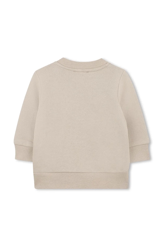 Kenzo Kids dres bawełniany niemowlęcy beżowy K61502.74.81