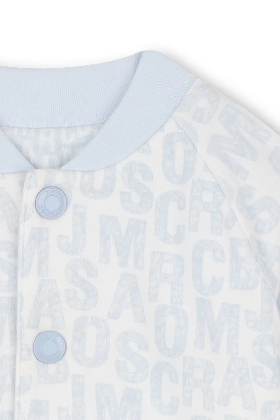 Obojstranná bavlnená detská súprava Marc Jacobs W60660.71.81