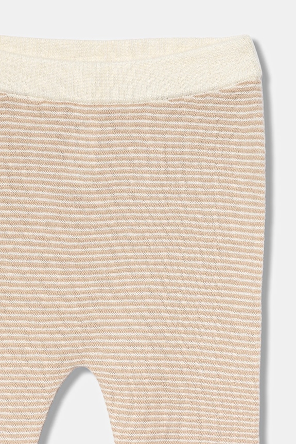 Σετ με προσθήκη μαλλιού για βρέφη United Colors of Benetton 2-pack μπεζ 106WB101G.W.seasonal