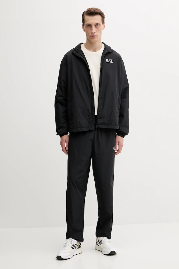 EA7 Emporio Armani dres tkanina czarny AF13190.7M000954