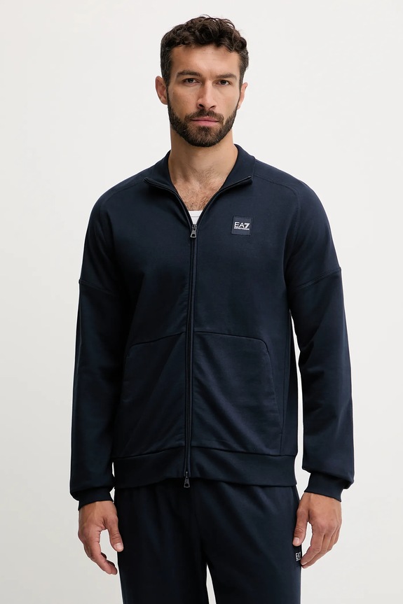 Odzież EA7 Emporio Armani dres bawełniany AF13512.7M000907 granatowy