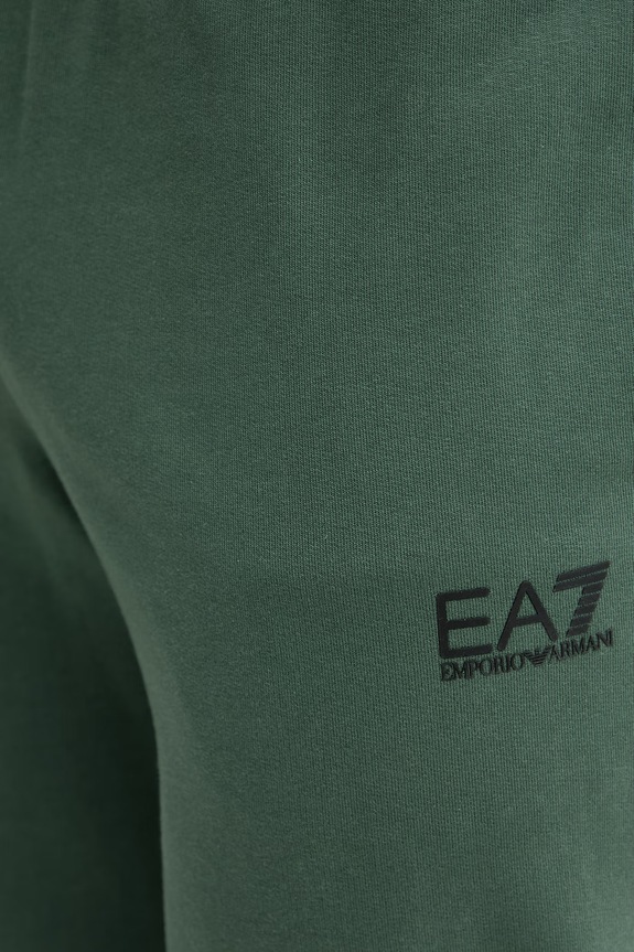 Bavlnená tepláková súprava EA7 Emporio Armani PJVRZ.8NPV62 zelená