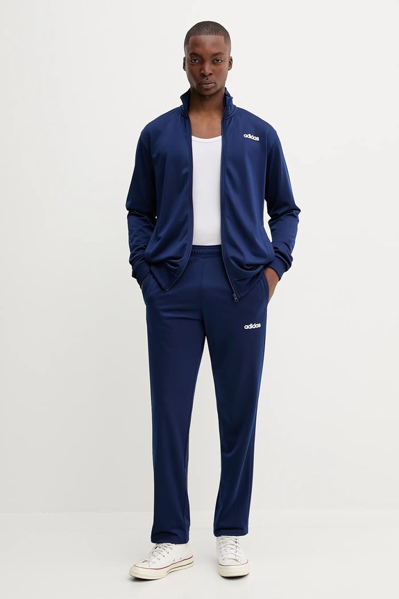 Tepláková súprava adidas Linear Tracksuit pletenina tmavomodrá JN1809