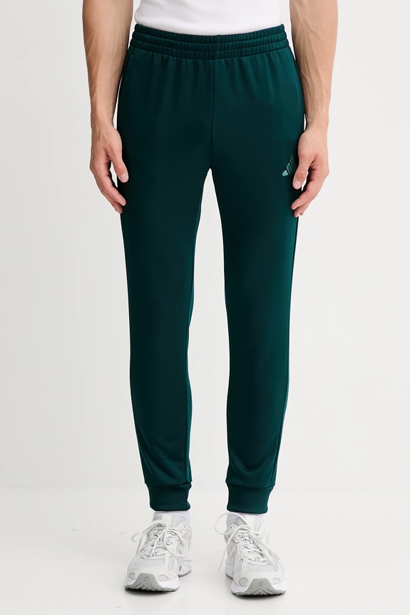 Oblečenie Tepláková súprava adidas 3-Sripes JX5518 tyrkysová