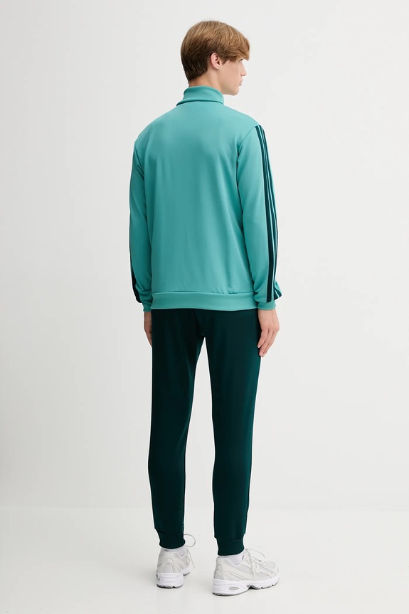 Tepláková súprava adidas 3-Sripes tyrkysová JX5518