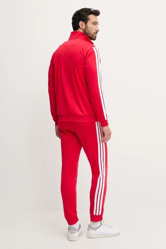 Abbigliamento adidas tuta da ginnastica 3-Stripes JX8731 rosso