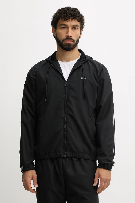 Lacoste tuta da ginnastica WH7402 nero AW25