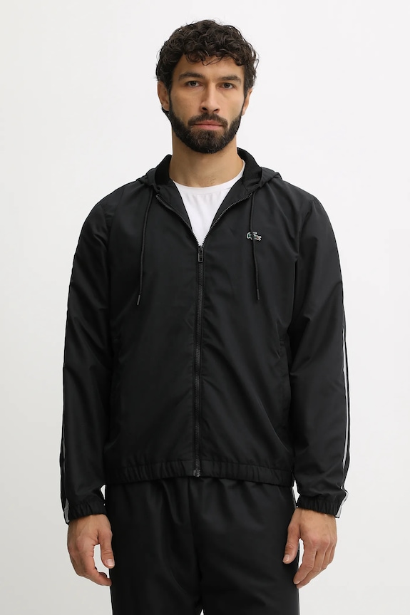 Lacoste tuta da ginnastica WH7402 nero AW25