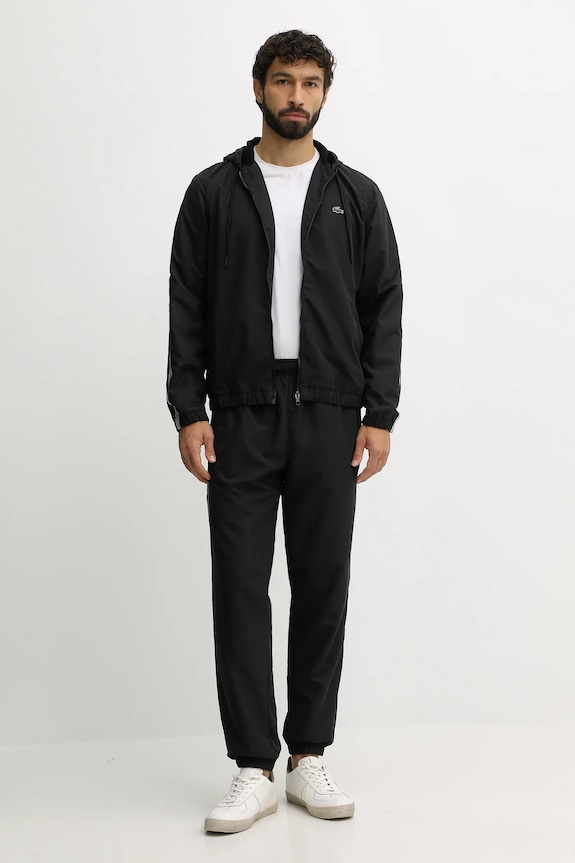 Lacoste tuta da ginnastica nero WH7402